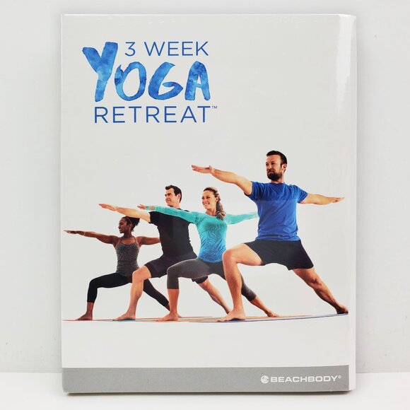Beachbody 3 Week Yoga Retreat DVD Set Exercise Program Sealed - Picture 1 of 9